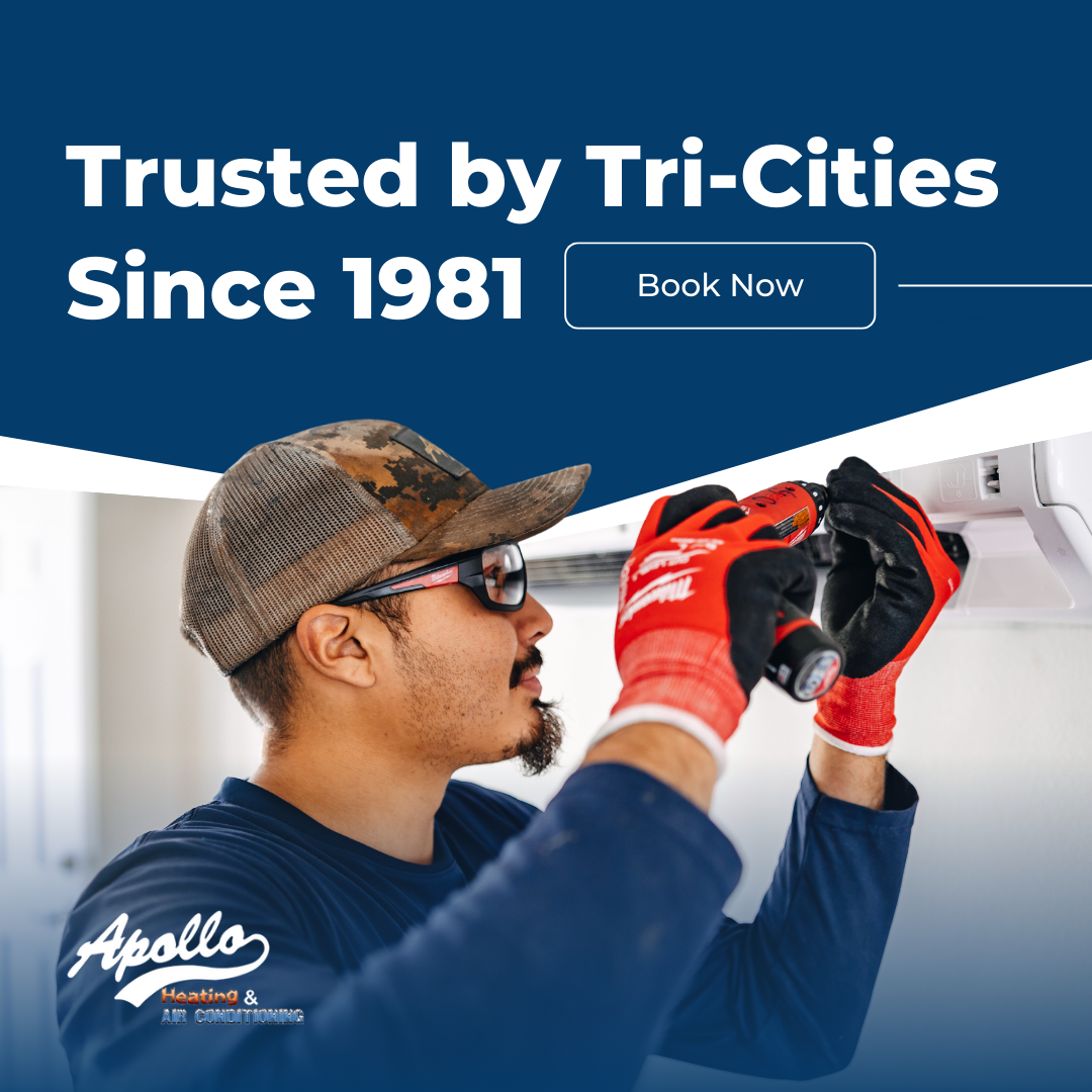 Apollo Heating and Air Conditioning branding ad graphic