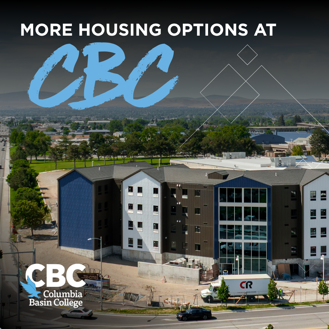 Columbia Basin College New Student Housing for Fall 2026 graphic 2